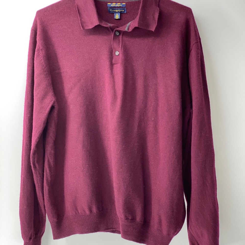 Club Room 100% merino wool sweater - Picture 1 of 6
